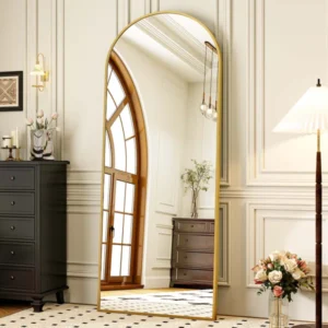 Beekman Arch Full Length Mirror with Stand Leaning and Floor Mirrors